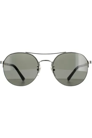 Police Aviator Shiny Full Palladium Smoke SPLA24 Lewis 03 - One Size