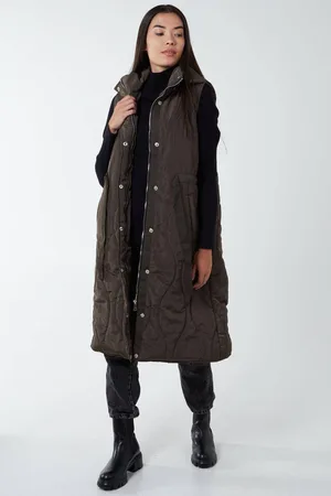 Blue Vanilla Womens Onion Quilted Gilet - - S