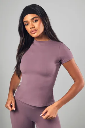 Boohoo Womens DSGN Supersoft Sculpt Short Sleeve Top - - XS