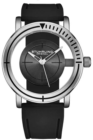 Stuhrling Sniper 3915 Quartz 40mm Classic Aviator - - One Size