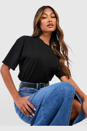 Boohoo Womens Basic Oversized T-Shirt - - 14