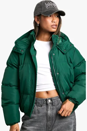 Boohoo Womens Short Puffer Jacket - - 14