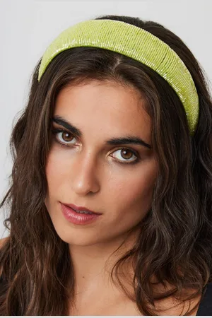 My Accessories Womens Straight Beaded Headband - - One Size