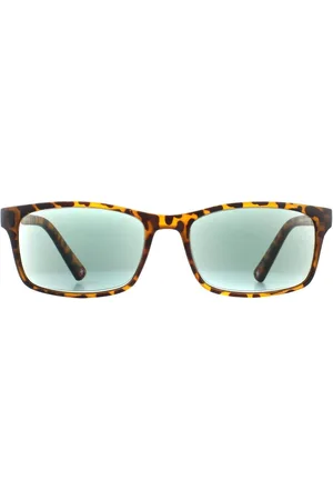 Montana Rectangle Havana Green Readers +3.00 Sunglasses - - One Size
