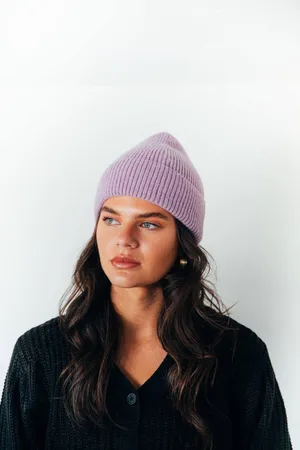 SVNX Ribbed Beanie Hat In - One Size