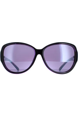 Ted Baker Womens Oval Purple Purple TB1394 Shay - One Size