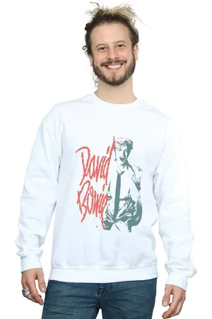 David Bowie Mono Shout Sweatshirt - - 4XL