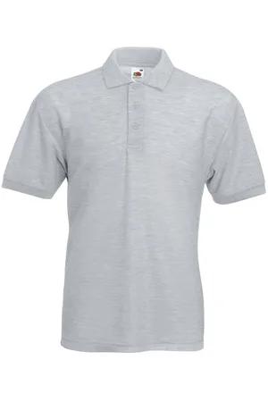 Fruit Of The Loom 65 35 Pique Short Sleeve Polo Shirt - - XXL