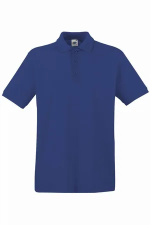 Fruit Of The Loom Premium Short Sleeve Polo Shirt - - XXL