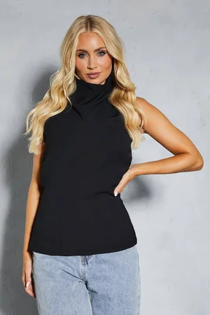 MissPap Womens Bow Detail Backless Top - - 12