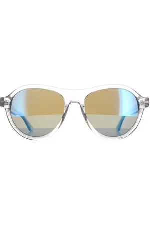Serengeti Round Shiny Crystal Mineral Polarized 555nm Blue Danby - - One Size
