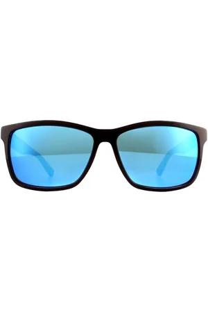 Lacoste Rectangle Blue Blue Sunglasses - One Size
