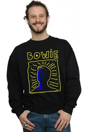 David Bowie 90s Frame Sweatshirt - - 4XL