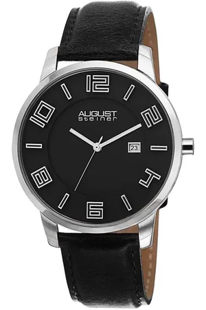 August Steiner AS8108 Casual Watch Round Case - - One Size