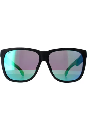 HUGO BOSS Square Matte Red Green Multilayer BOSS 1453/F/S - One Size