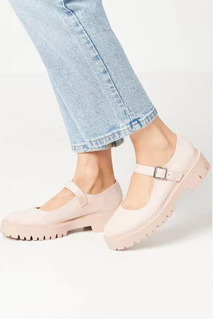 Dorothy Perkins Womens Faith: Naevia Chunky Mary-Jane Shoes - - 5