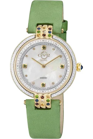 GV2 by Gevril Womens Matera 12803 Diamond Swiss Quartz Watch - - One Size