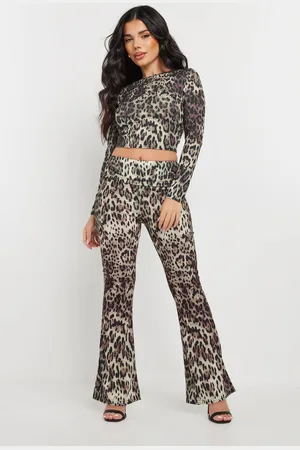 PixieGirl Womens Petite Leopard Leggings - - 8