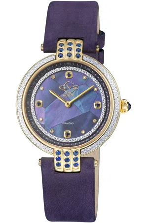 GV2 by Gevril Womens Matera Swiss Quartz 12802 Diamond Swiss Quartz Watch - - One Size