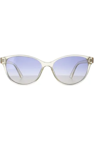 Calvin Klein Womens Cat Eye Crystal Pale Yellow Yellow Gradient CK20517S - - One Size