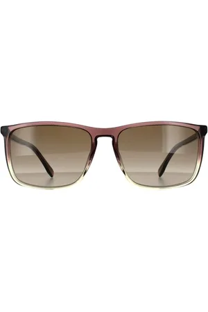 HUGO BOSS Square Grey Gradient Sunglasses - One Size