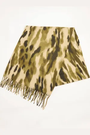 Blue Vanilla Womens Printed Scarf - - One Size