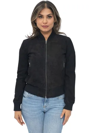 Infinity Womens MA-1 Suede Bomber Jacket-Arnhem - - 10