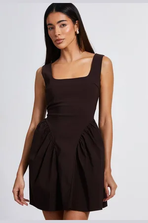 Quiz Womens Scoop Back Skater Dress - 10