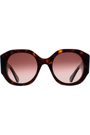Chloé Womens Round Dark Havana Gradient CH0234S - One Size
