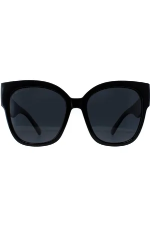 Montana Womens Square Shiny Smoke Polarized MP73A Sunglasses - One Size