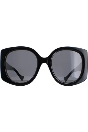 Gucci Womens Round Grey GG1257S - One Size