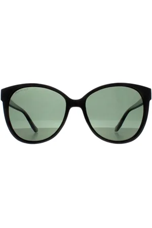 Montana Womens Cat Eye Shiny G15 Green Polarized MP74 - One Size