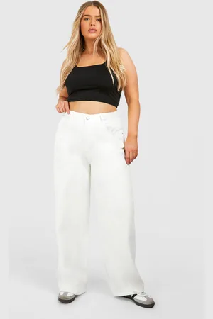 Boohoo Womens Plus Straight Leg Jean - - 20