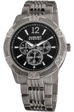 August Steiner AS8058 Casual Watch Round Case - - One Size