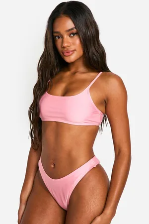 Boohoo Womens Mix & Match Scoop Bikini Top - - 10