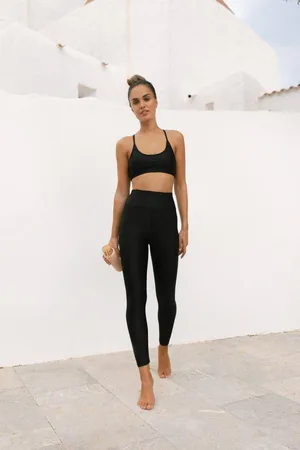 Dancing Leopard Womens Malala Stretchy Yoga Leggings Breathable High Rise Gym Active trousers - - 6