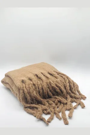 SVNX Knitted Scarf With Tassels - One Size