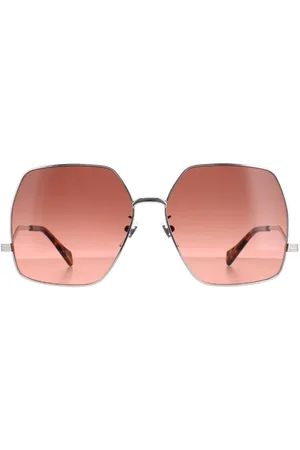 Gucci Womens Butterfly Silver Brown Gradient GG1005S - - One Size