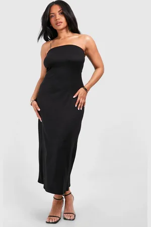 Boohoo Womens Plus Super Soft Bandeau Midaxi Dress - - 18