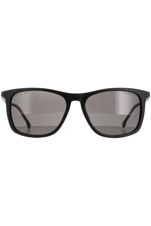 HUGO BOSS Rectangle Matte Grey Polarized BOSS 1249/S/IT - One Size