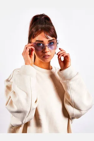 SVNX Womens Frameless Butterfly Sunglasses - One Size