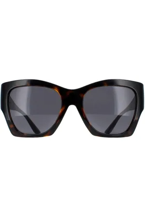 VERSACE Womens Butterfly Dark Havana Dark Grey VE4452 - - One Size