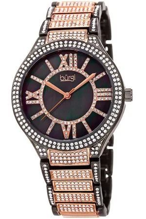 Bürgi Womens BUR185 Dress Watch Round Case - - One Size