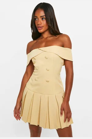 Boohoo Womens Bardot Tennis Skirt Dress - - 16