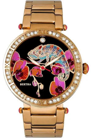Bertha Womens Camilla Mother-Of-Pearl Bracelet Watch - - One Size