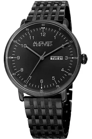 August Steiner AS8215 Casual Watch Round Case - - One Size
