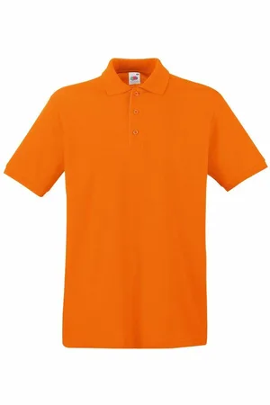 Fruit Of The Loom Premium Short Sleeve Polo Shirt - - XL