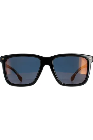 HUGO BOSS Square Brown Gold Mirrored BOSS 1317/S - One Size