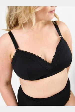Oola Lingerie Womens Super Soft Cotton Non-Wired Padded Bra - - 40D