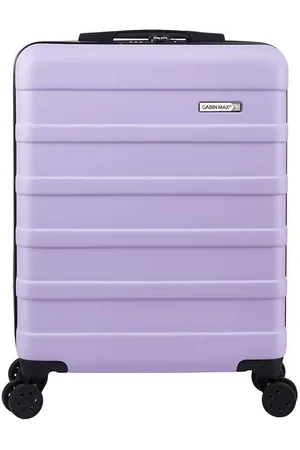 Cabin Max Anode 40L Cabin Suitcase 55x40x20 Built in Combination Lock, Lightweight, Hard Shell, 4 Wheels - - One Size